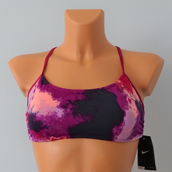 Nike Other - Nike Fuchsia Active Reversible Bikini Top NWT